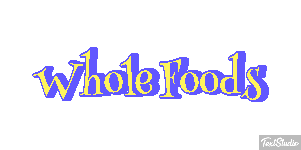 Whole Foods Metin efekti