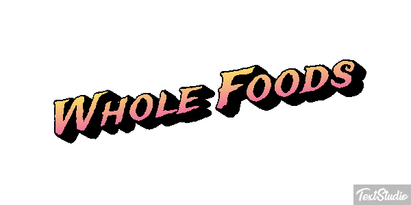 Whole Foods Metin efekti
