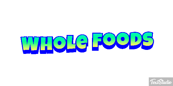Whole Foods Metin efekti