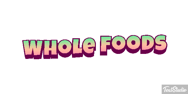Whole Foods Metin efekti