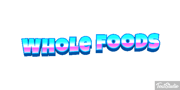 Whole Foods Metin efekti