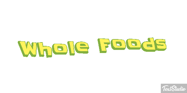 Whole Foods Metin efekti