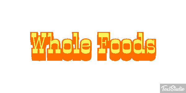 Whole Foods Metin efekti
