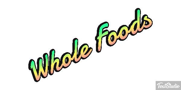 Whole Foods Metin efekti