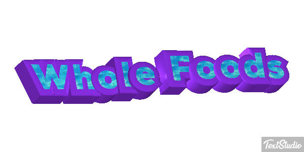 Whole Foods Metin efekti