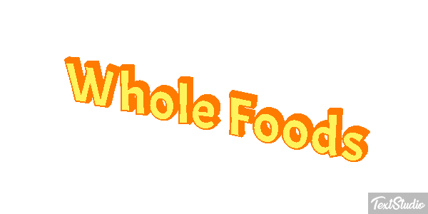 Whole Foods Metin efekti