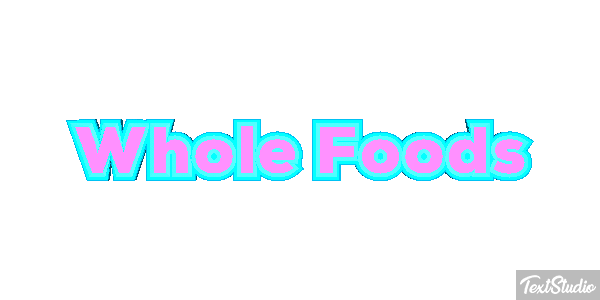 Whole Foods Metin efekti