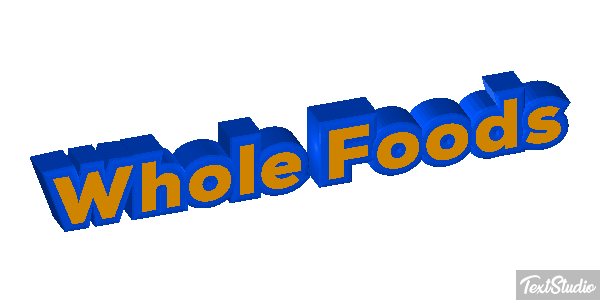 Whole Foods Metin efekti