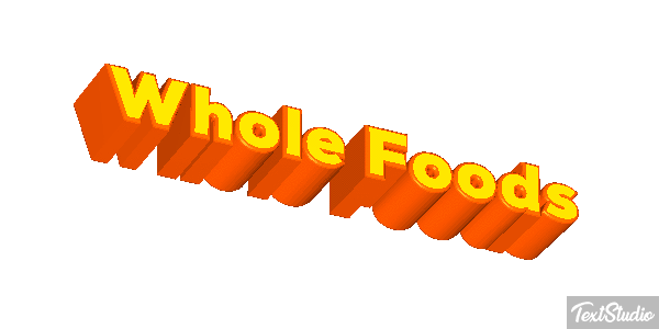 Whole Foods Metin efekti
