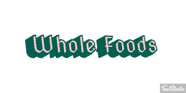 Whole Foods Metin efekti