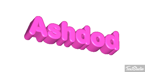 Ashdod Text effect