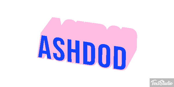 Ashdod Text effect