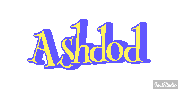Ashdod Text effect