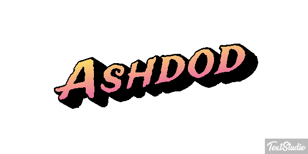 Ashdod Text effect