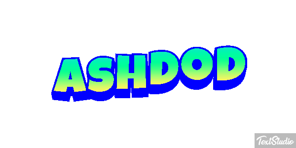 Ashdod Text effect