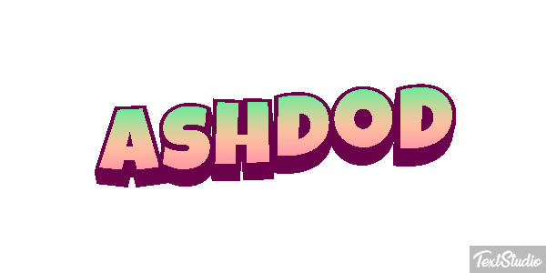 Ashdod Text effect