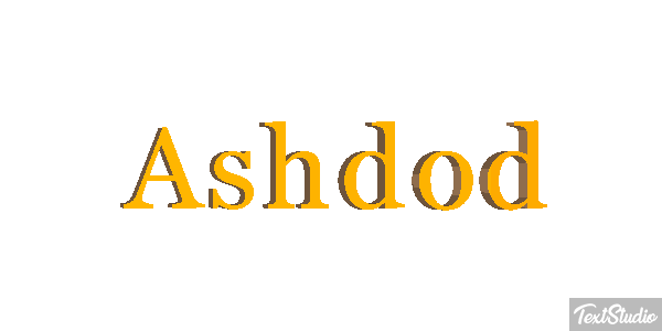 Ashdod Text effect