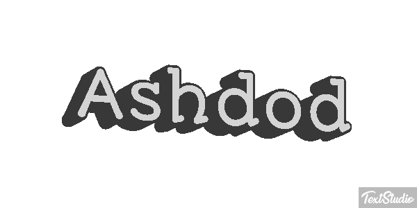 Ashdod Text effect