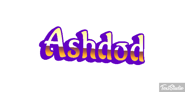 Ashdod Text effect