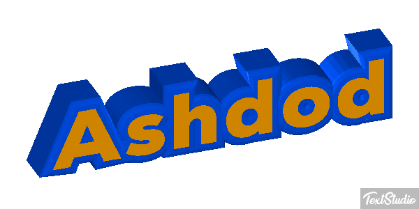 Ashdod Text effect