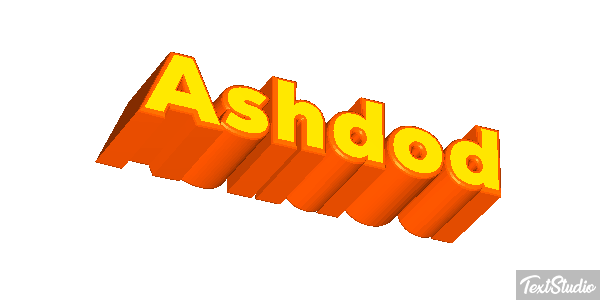 Ashdod Text effect