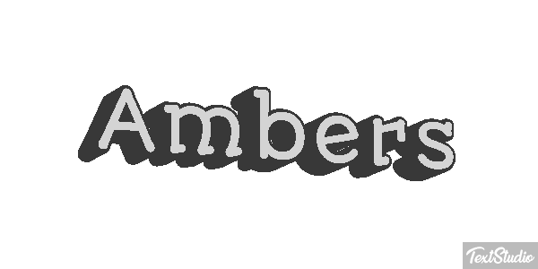 Ambers Efekt tekstowy