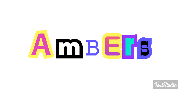Ambers Efekt tekstowy