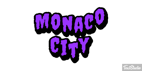 Monaco City Efekt tekstowy