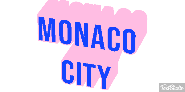 Monaco City Efekt tekstowy