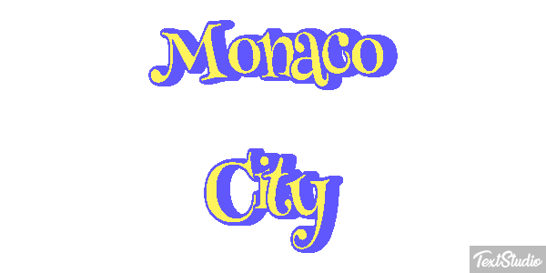 Monaco City Efekt tekstowy