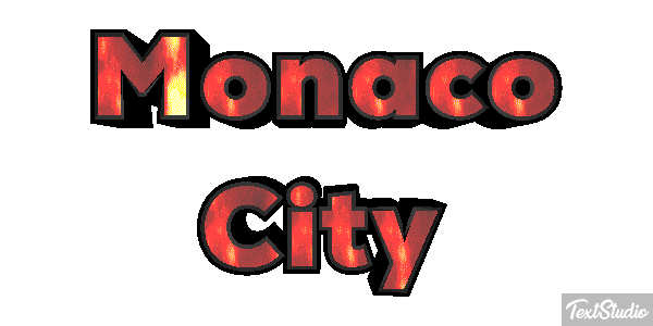Monaco City Efekt tekstowy