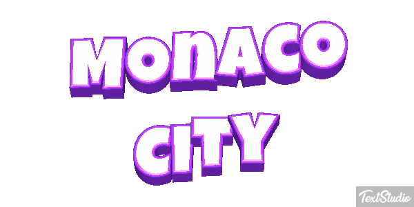 Monaco City Efekt tekstowy