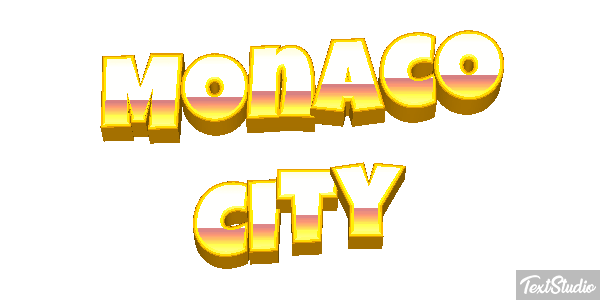 Monaco City Efekt tekstowy