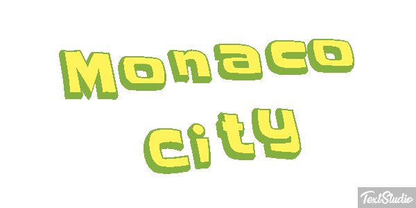 Monaco City Efekt tekstowy