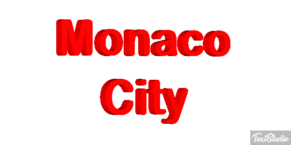 Monaco City Efekt tekstowy