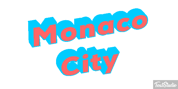 Monaco City Efekt tekstowy