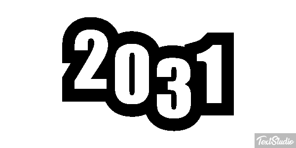 2031 Текстовый эффект