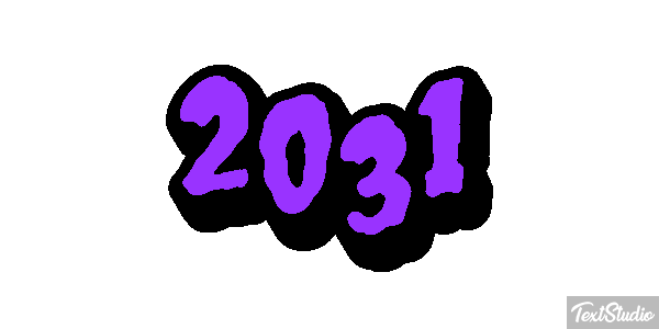 2031 Текстовый эффект
