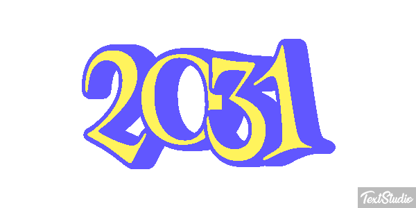 2031 Текстовый эффект