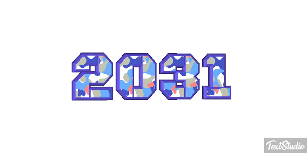2031 Текстовый эффект