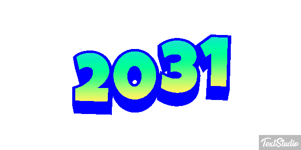 2031 Текстовый эффект