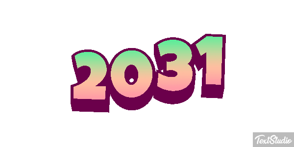 2031 Текстовый эффект