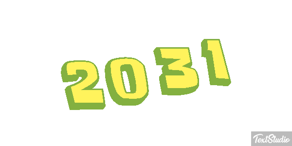 2031 Текстовый эффект