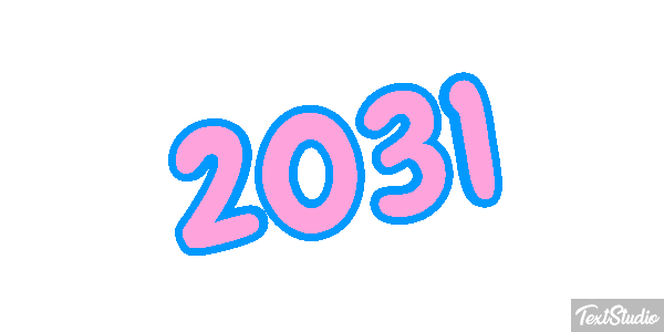 2031 Текстовый эффект