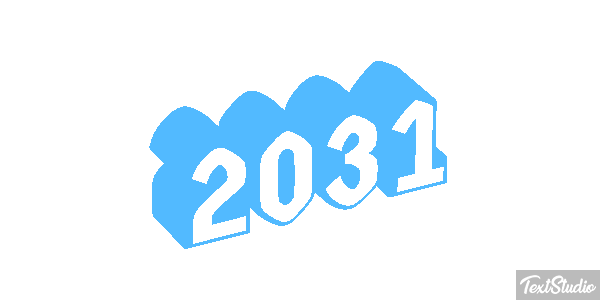 2031 Текстовый эффект