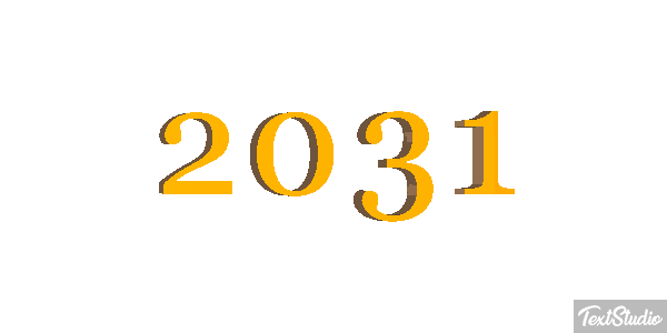 2031 Текстовый эффект