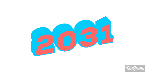 2031 Текстовый эффект