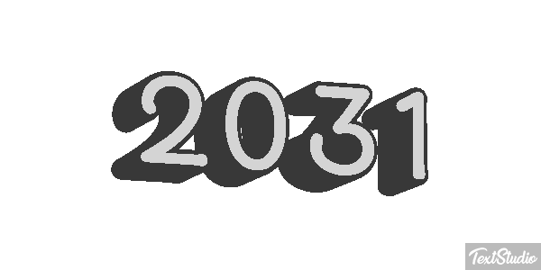 2031 Текстовый эффект