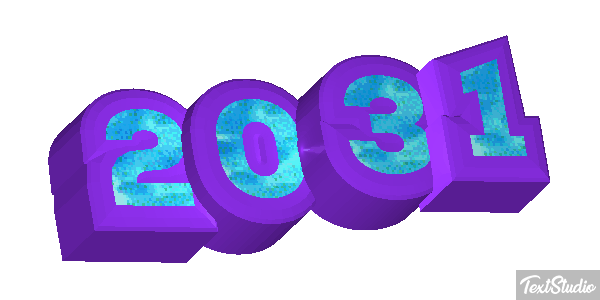 2031 Текстовый эффект