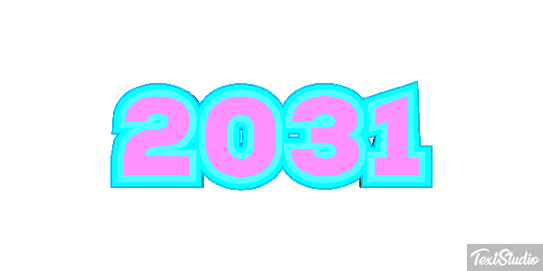 2031 Текстовый эффект